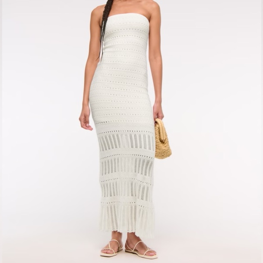 Abercrombie Crotchet Style Maxi Dress